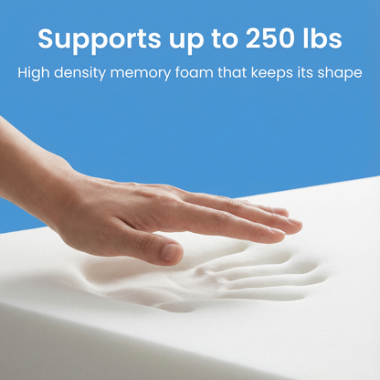 Memory Foam L-Shaped Car Seat Cushion with Lumbar Support for Sciatica & Back Pain Relief