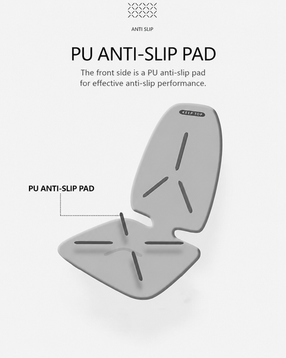 Premium Child Car Seat Protector Pad – Waterproof Non-Slip 600D Oxford Fabric, EPE Cushion, ISOFIX & LATCH Compatible