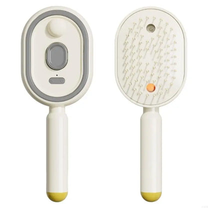 Wet Hair Brushes Electric Water Dispensing Massage Hair Brush with Buit in10ML Container Scalp Care For Dry Damaged Hair