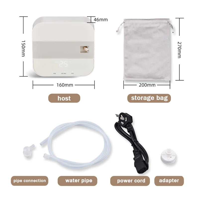 Portable Instant Water Heater Pump – 3-Second Fast Heating