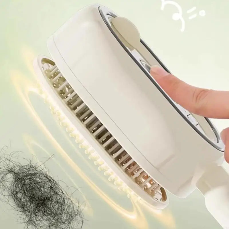 Wet Hair Brushes Electric Water Dispensing Massage Hair Brush with Buit in10ML Container Scalp Care For Dry Damaged Hair