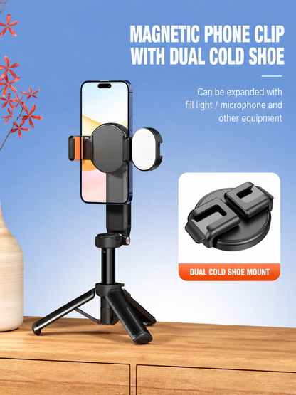 3-in-1 Magnetic MagSafe Selfie Stick Tripod with Bluetooth Remote