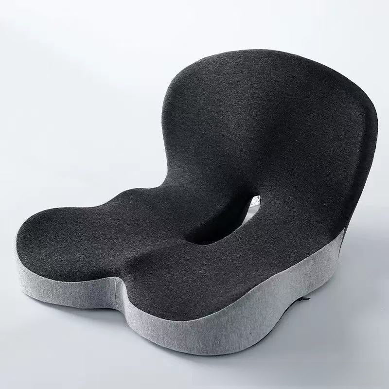 Memory Foam L-Shaped Car Seat Cushion with Lumbar Support for Sciatica & Back Pain Relief
