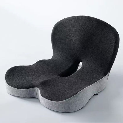 Memory Foam L-Shaped Car Seat Cushion with Lumbar Support for Sciatica & Back Pain Relief