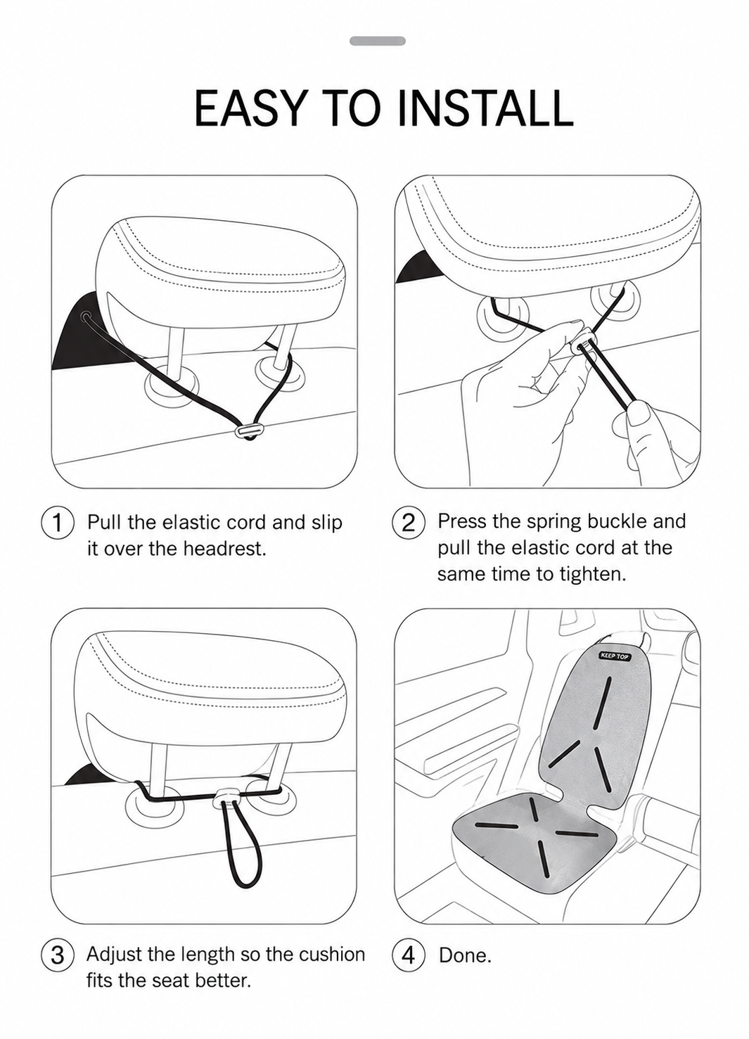 Premium Child Car Seat Protector Pad – Waterproof Non-Slip 600D Oxford Fabric, EPE Cushion, ISOFIX & LATCH Compatible