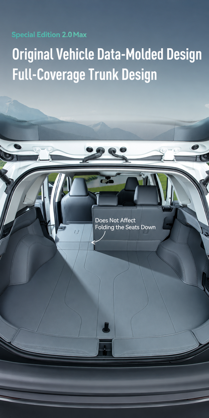 Custom-Fit Full-Coverage Trunk Mat Set for Toyota RAV4 2020-2025, 2026
